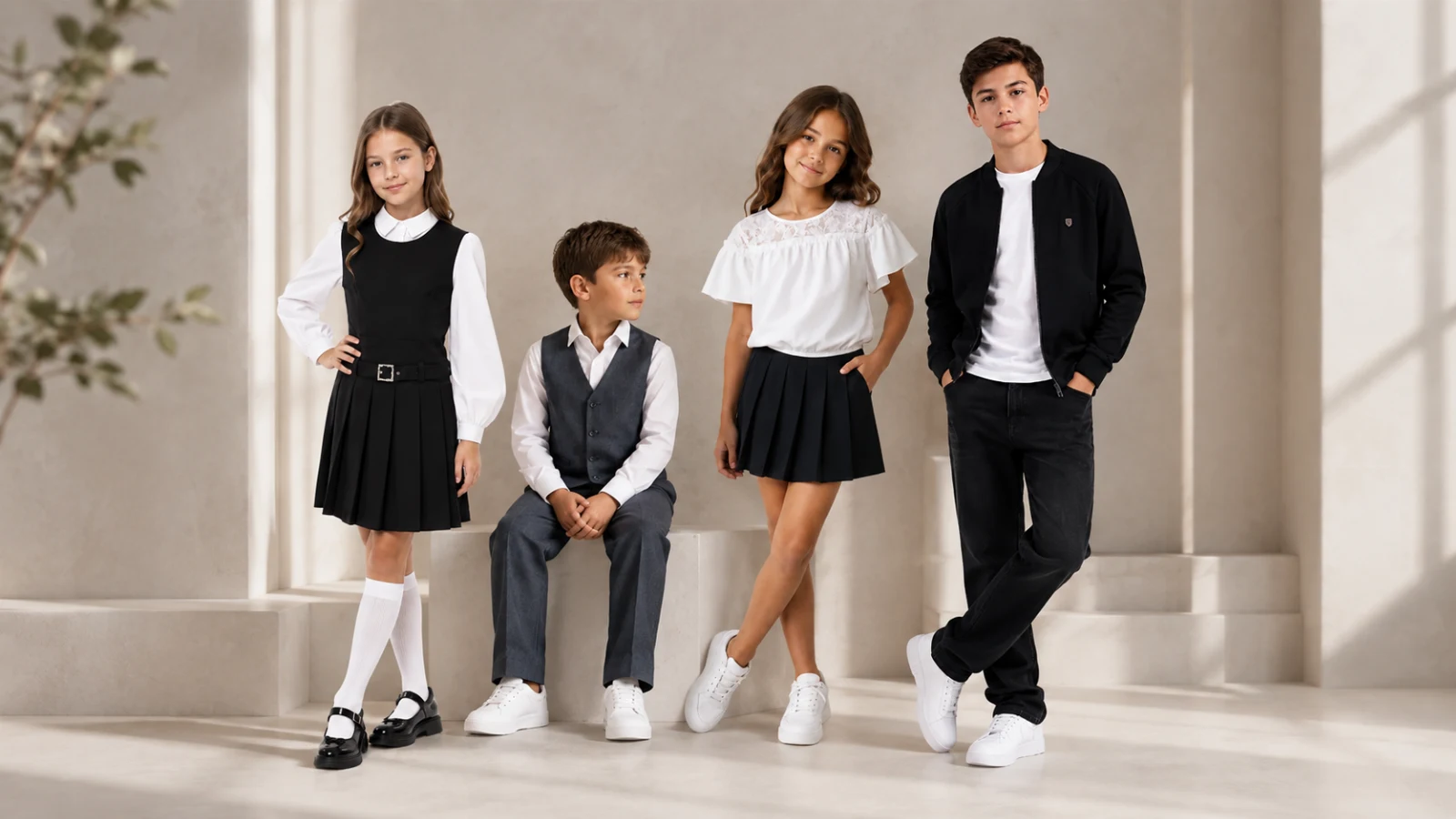 What to wear to school in autumn: a basic wardrobe for September–November