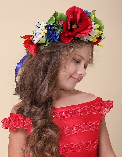 Віночок для дівчинки український