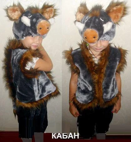 Карнавальний костюм для хлопчика Кабан