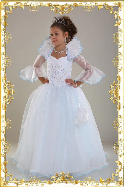 Elegant dress Snow Queen 1705