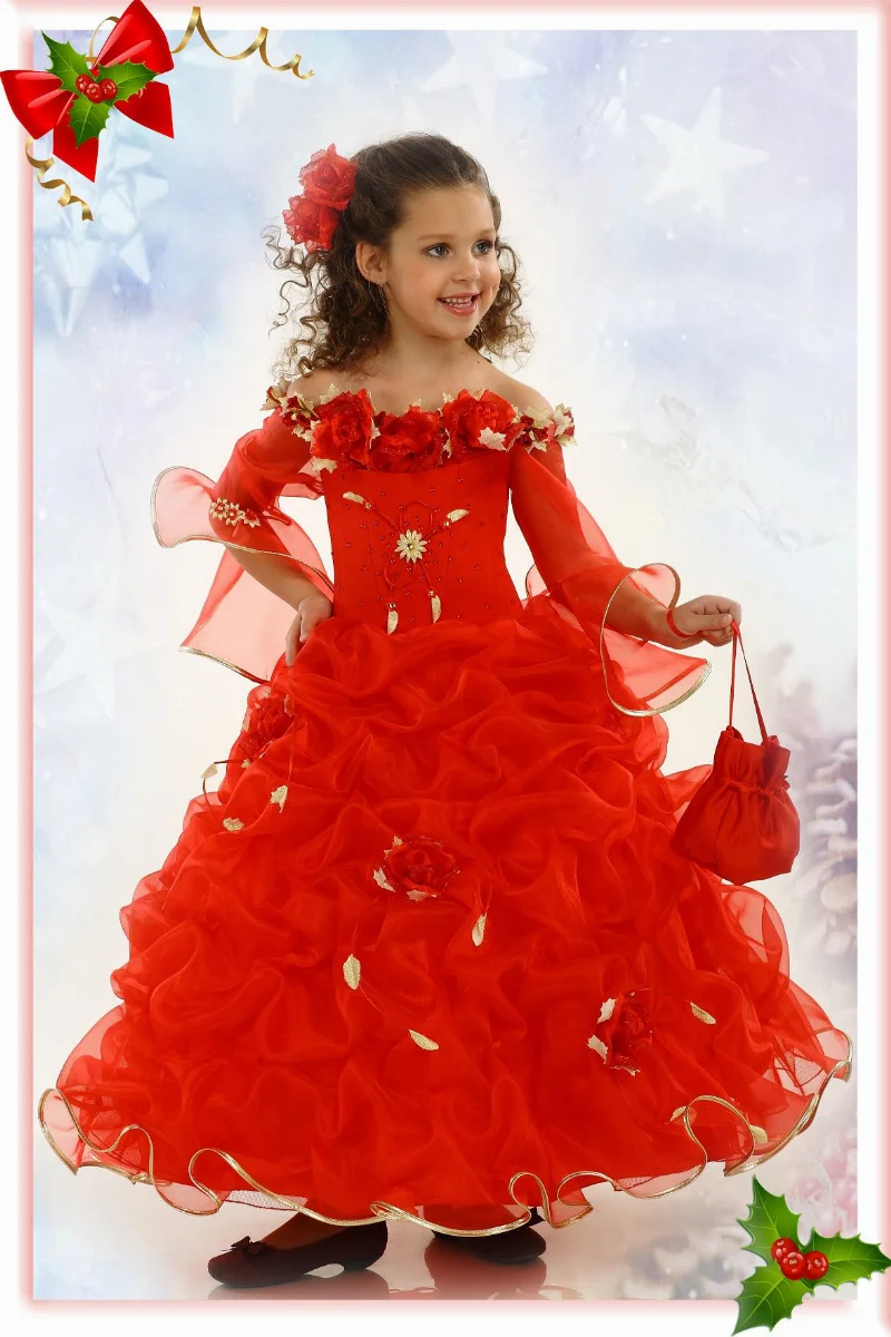 Elegant dress Basket 1724 red