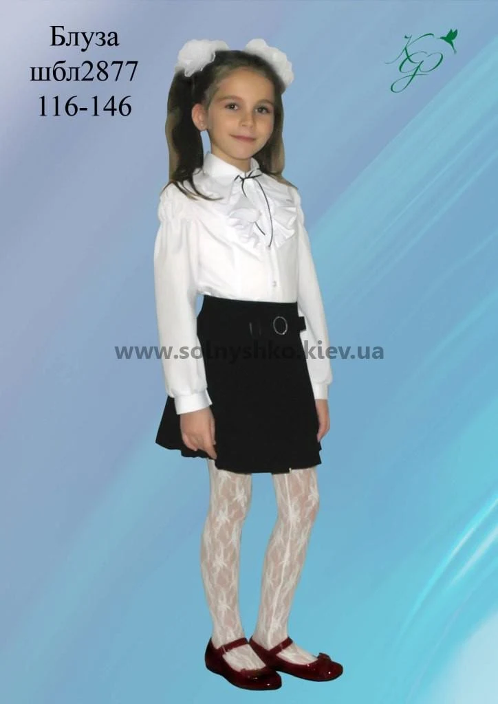 School blouse for girls 2877