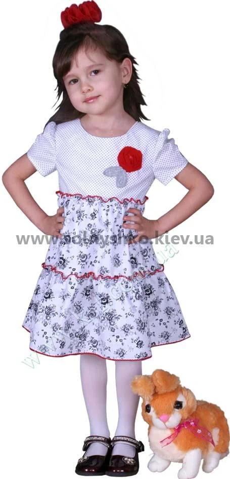 Літнє плаття для дівчинки 2739