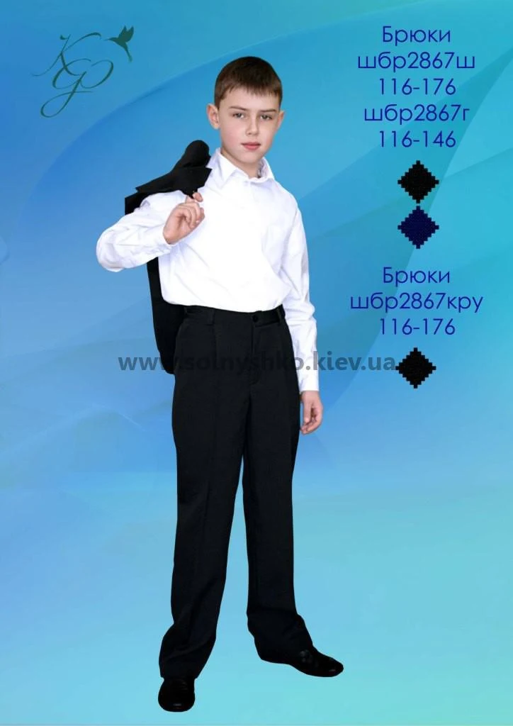 Штани для хлопчика шкільні 2867ш