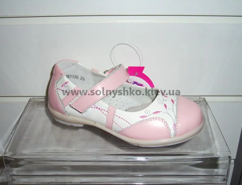 Туфлі для дівчинки білі F18255B