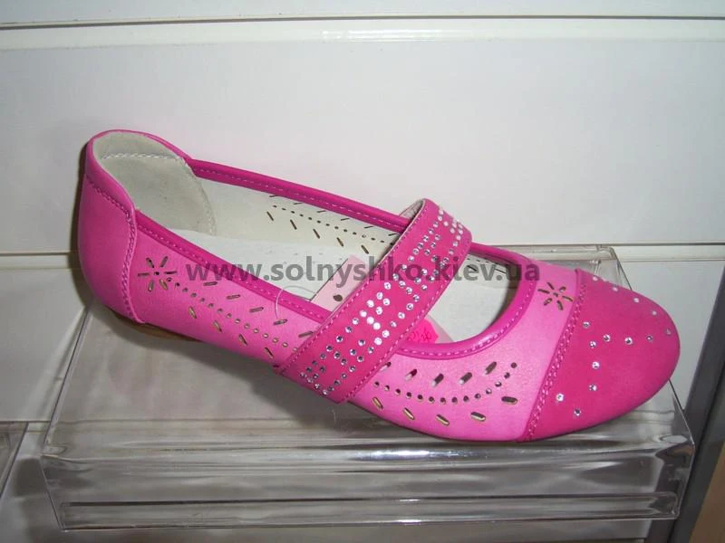Туфлі для дівчинки фуксія DJ03-09