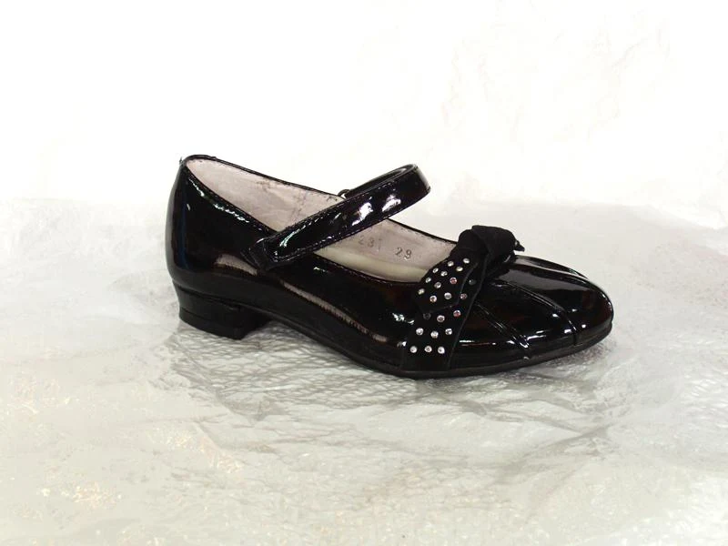 Black girls' shoes 80723