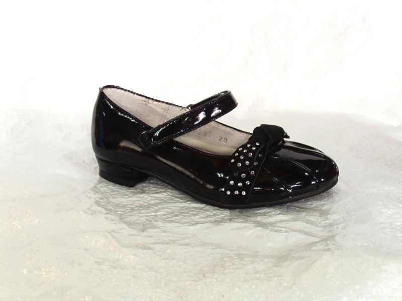 Black girls' shoes 80723