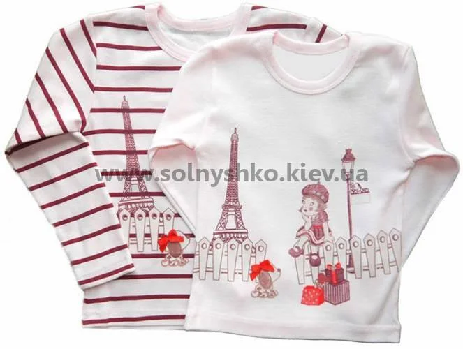 Фуфайка для дівчинки 1401