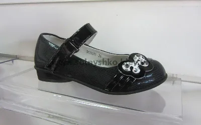 Black girls' shoes 90252