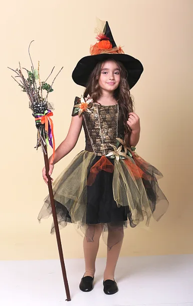 Golden Little Witch Costume