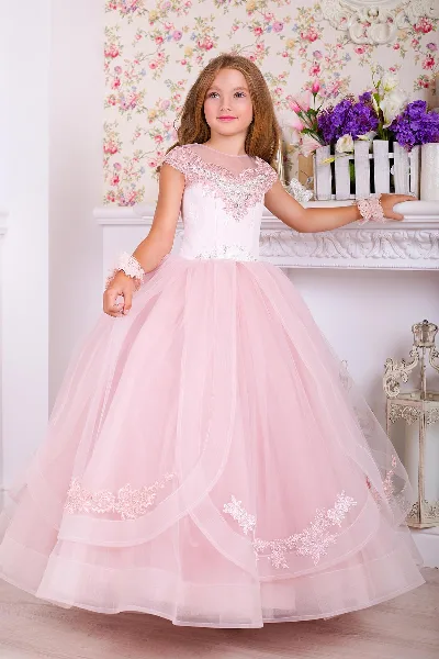 Elegant dress for the girl 10783