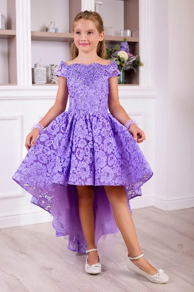 Elegant dress for the girl 10760