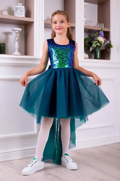Elegant dress for the girl 10758