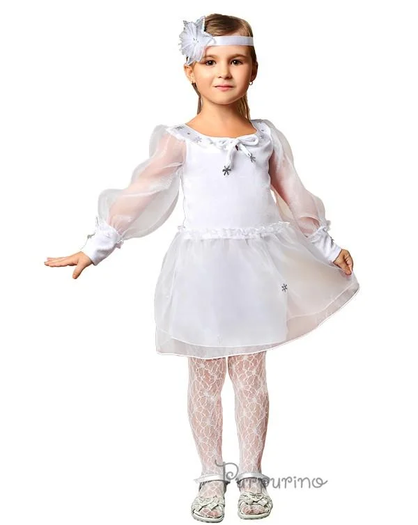 Carnival costume for the girl \"Snowflake - an asterisk\" 9113