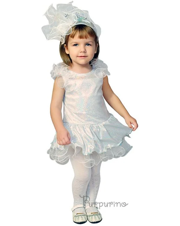 Carnival costume for the girl \"Snowflake\" 9123