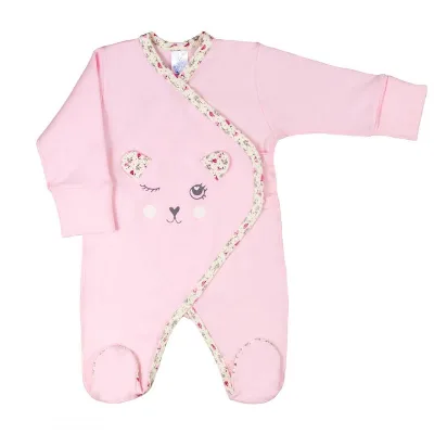 My Cuties side-snap baby bodysuit for girls