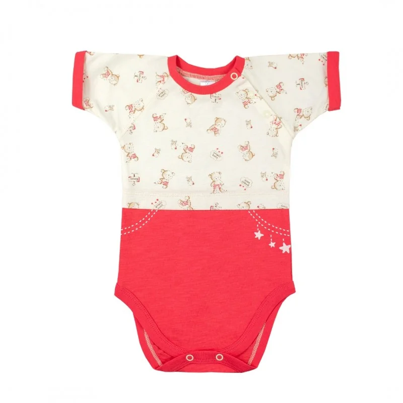 Боді-футболка Little Bear pink 102-4,75