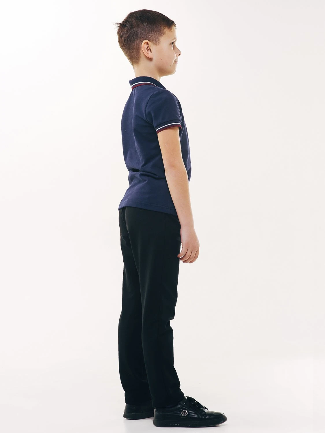 Knit school trousers 115377 black