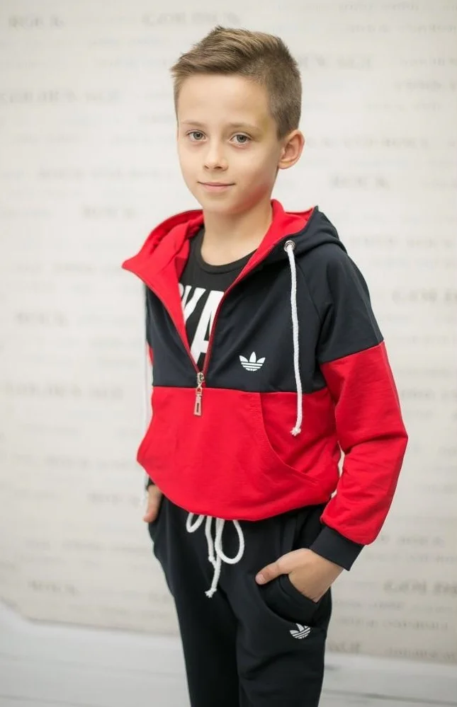 Спортивний костюм для хлопчика Berry Kids червоний