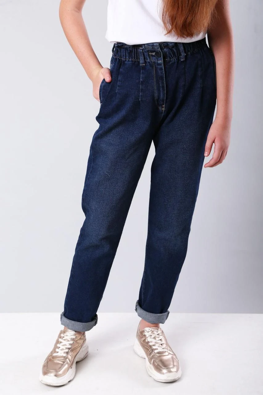 Джинси - МОМ для дівчинки 9155 ТМ A-Yugi Jeans