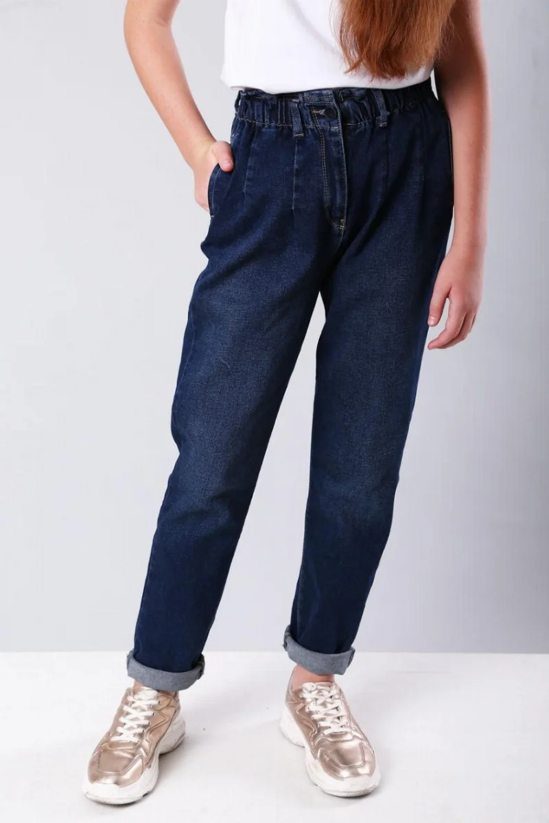 Джинси - МОМ для дівчинки 9155 ТМ A-Yugi Jeans