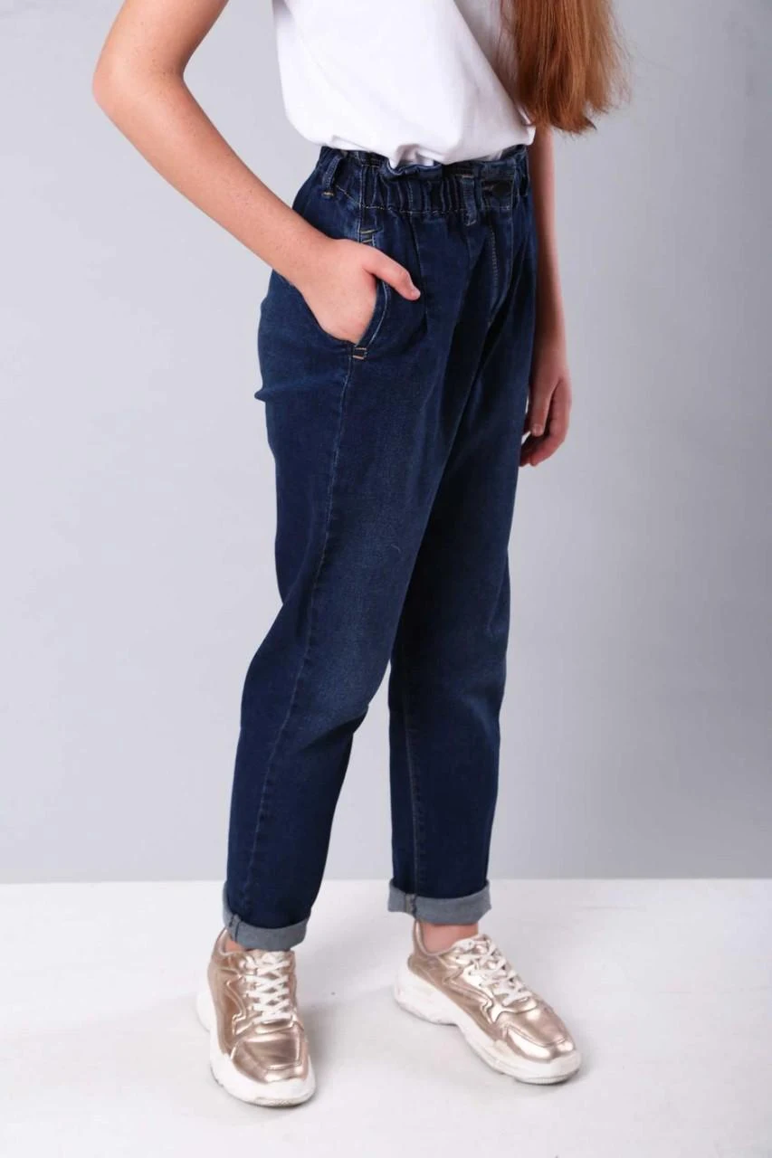 Джинси - МОМ для дівчинки 9155 ТМ A-Yugi Jeans