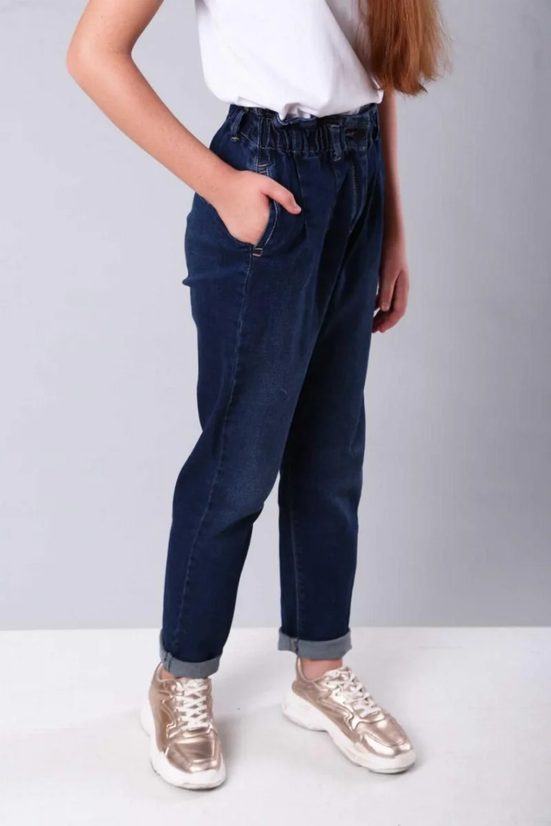 Джинси - МОМ для дівчинки 9155 ТМ A-Yugi Jeans