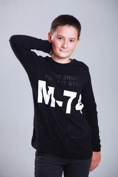 Світшот для хлопчика 2829.03 чорний ТМ Marions
