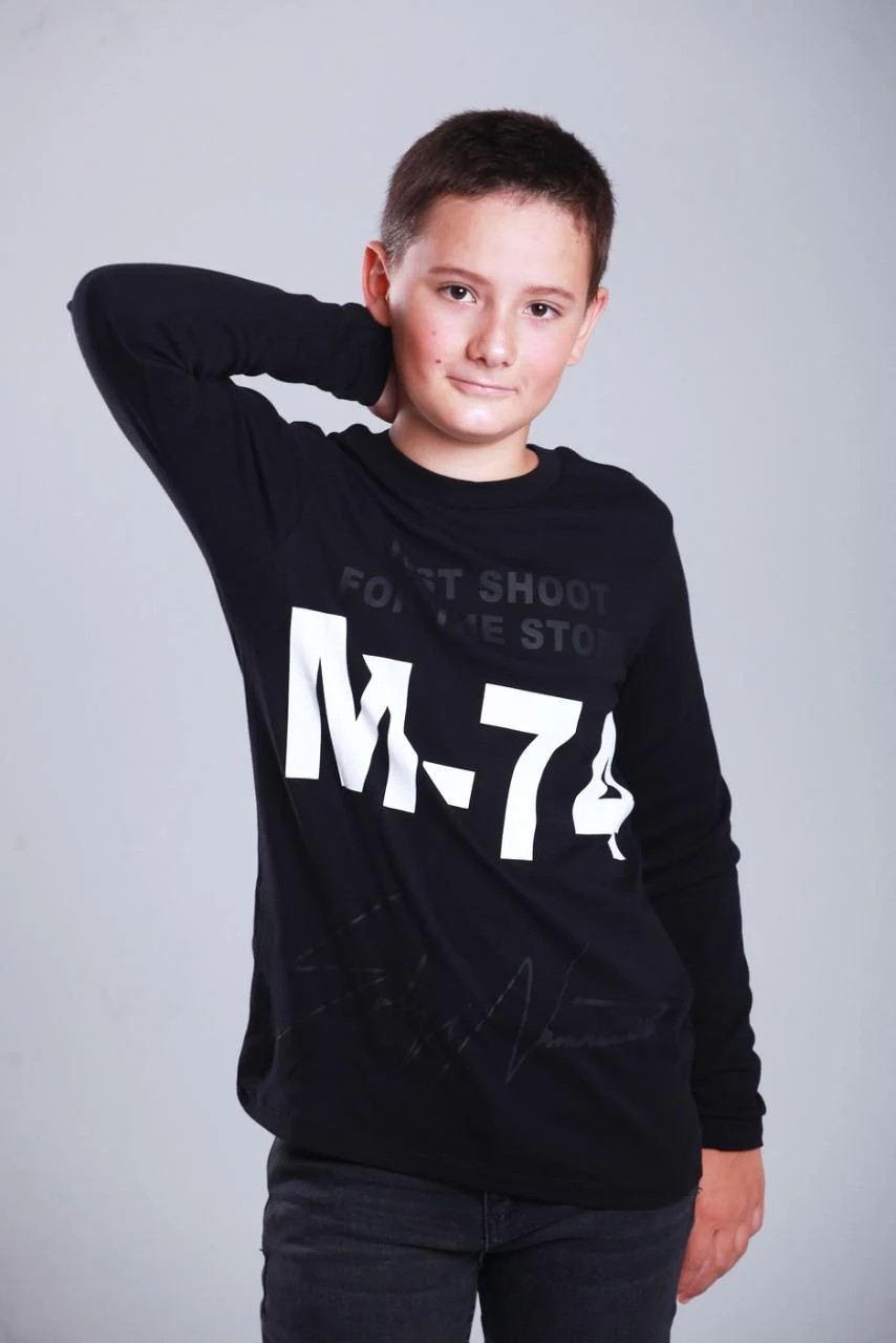Світшот для хлопчика 2829.03 чорний ТМ Marions