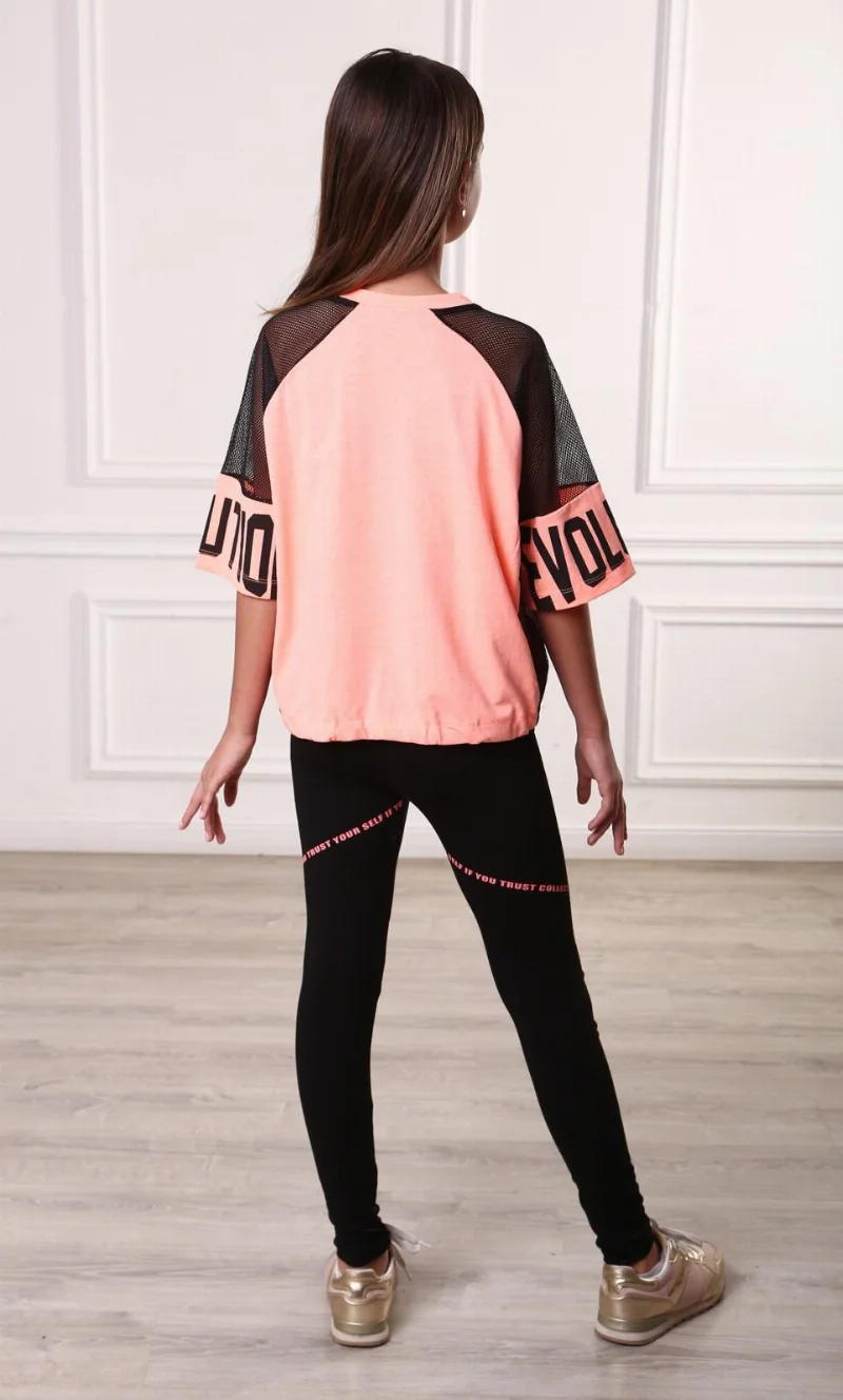 Leggings for the girl 3005 black TM Marions