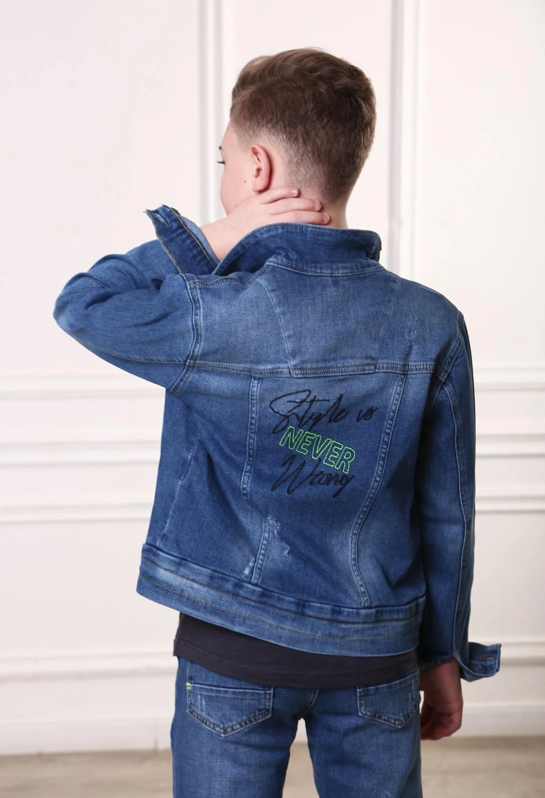 Джинсова куртка 17295 ТМ A-Yugi Jeans