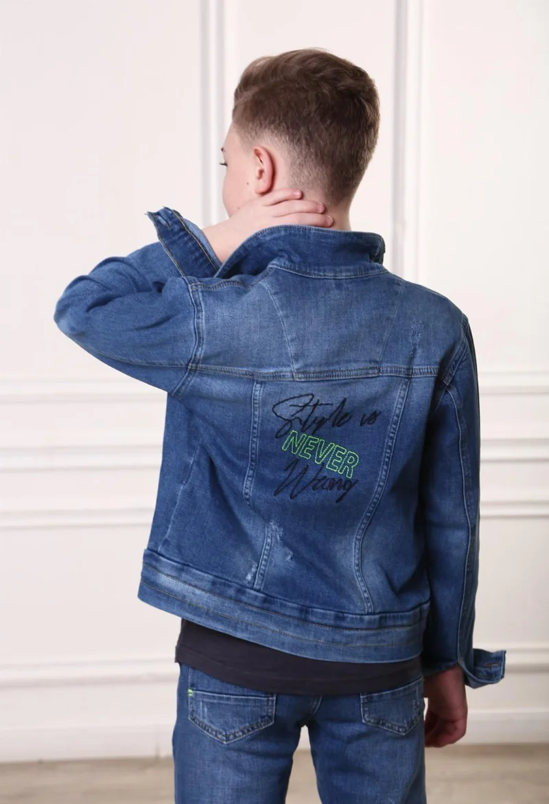 Джинсова куртка 17295 ТМ A-Yugi Jeans