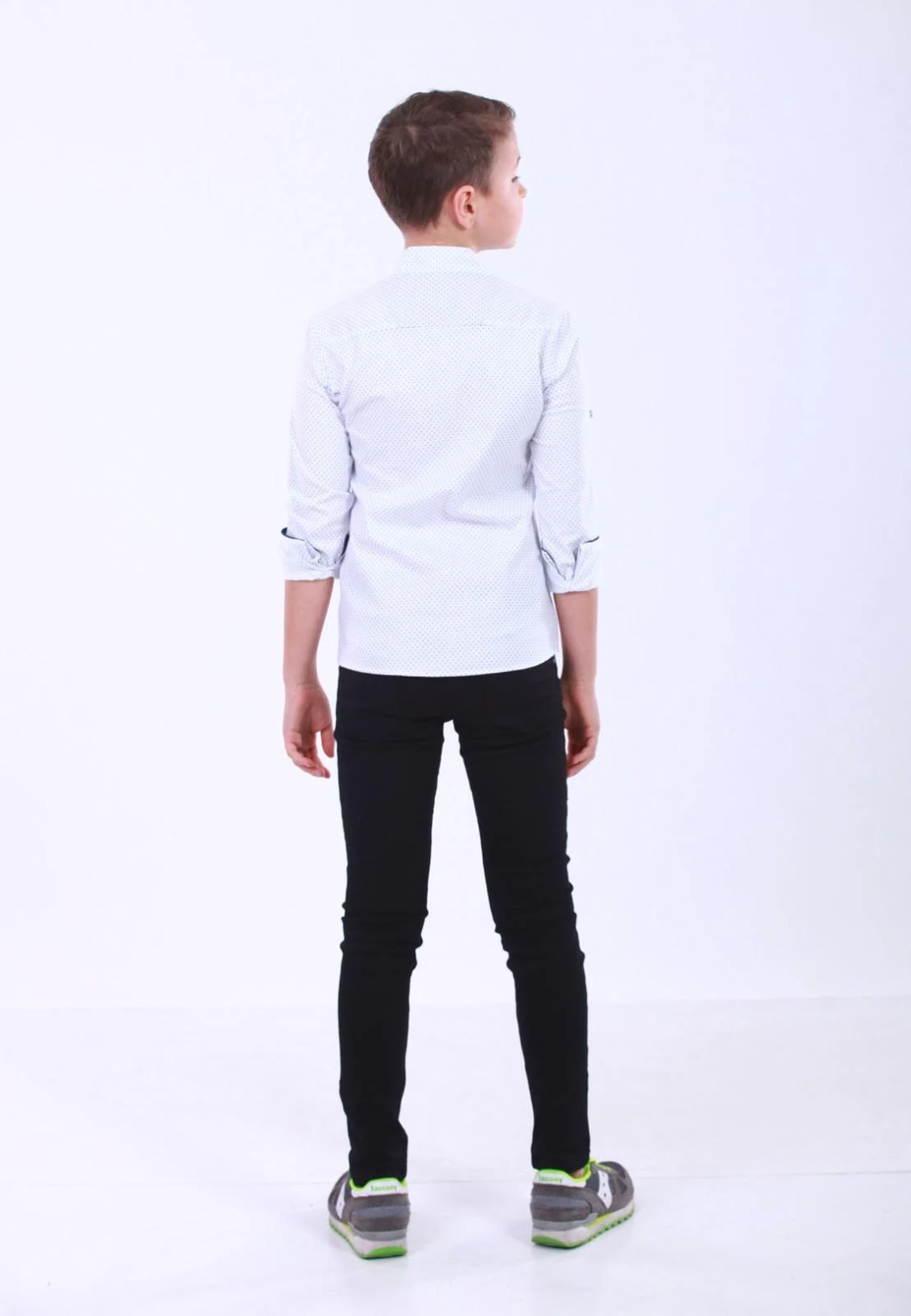 Штани для хлопчика джинс 2750 чорні A-Yugi Jeans