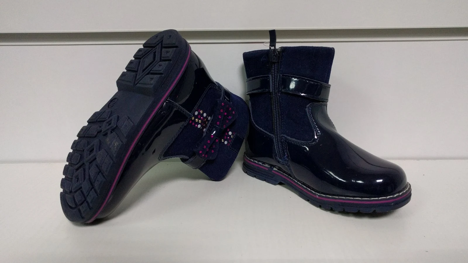 Low shoes blue for the girl of H114