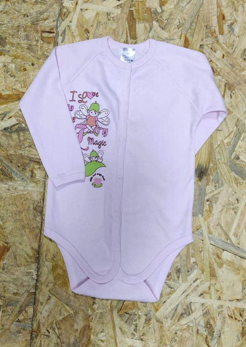Боді для дівчинки 19507 рожевий ТМ Garden Baby