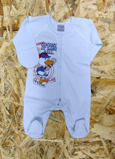 Комбінезон для хлопчика 10762 блакитний ТМ Garden Baby