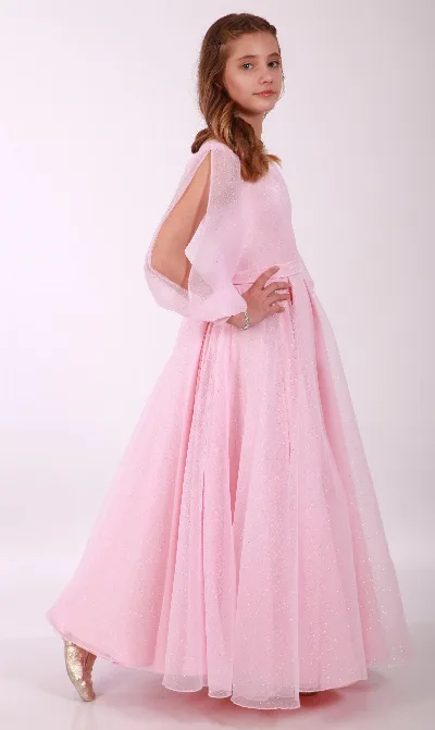 Elegant ball gown for the girl Tayana pink