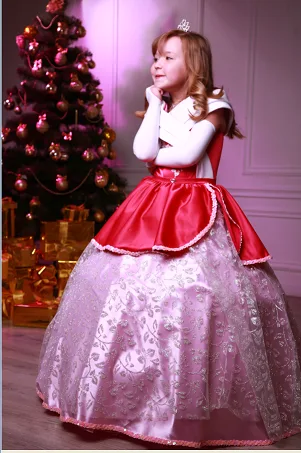 Princess Aurora Sleeping Beauty Costume for Girls