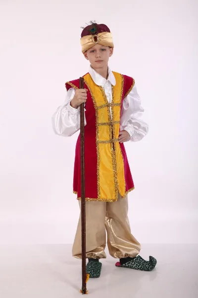 Boys' Oriental Jafar (Sultan) Costume