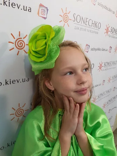 Карнавальний костюм для дівчинки Обруч Капуста