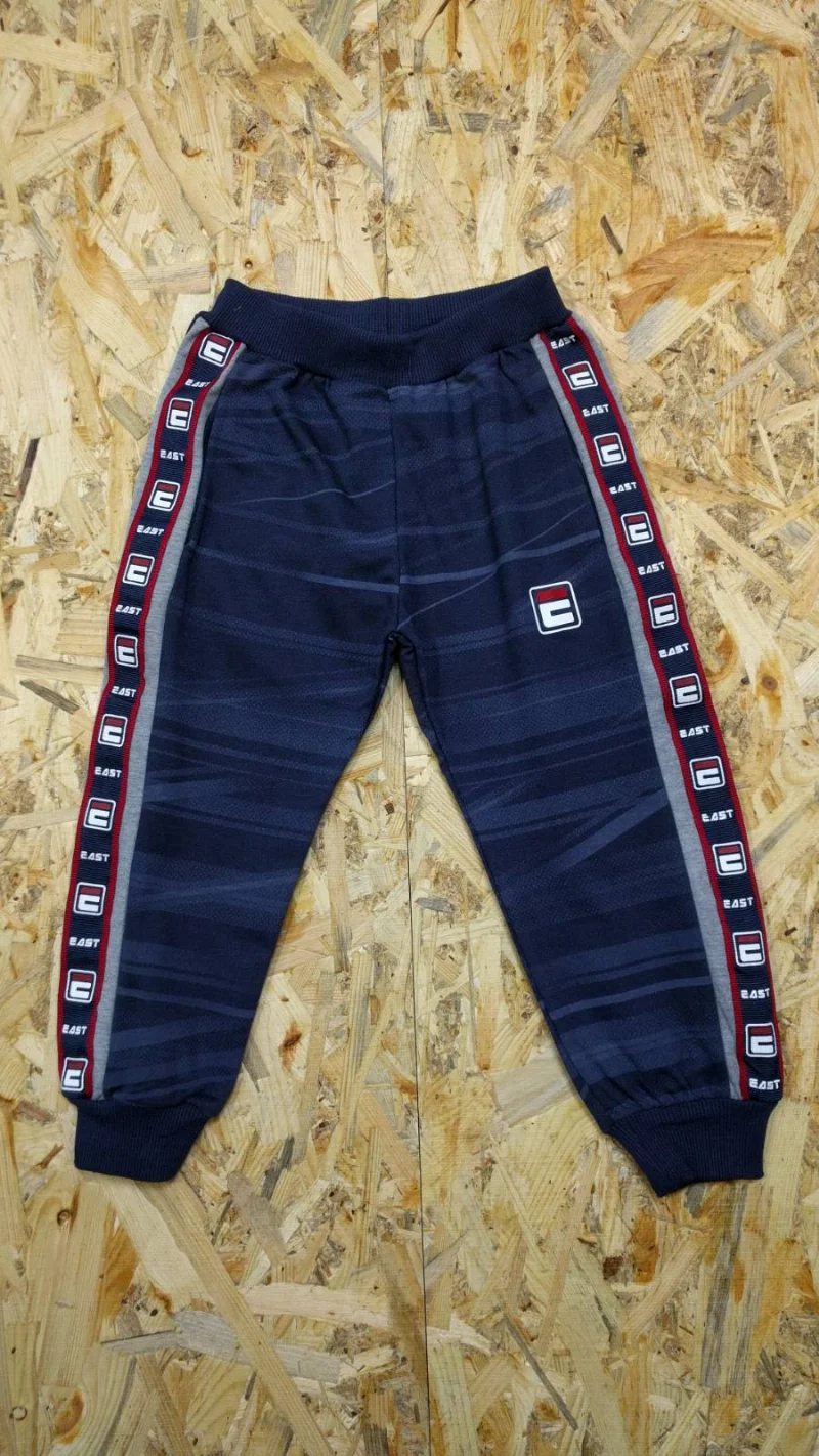 Boys' sweatpants 5755 blue with red, S&D Kids, Hungary