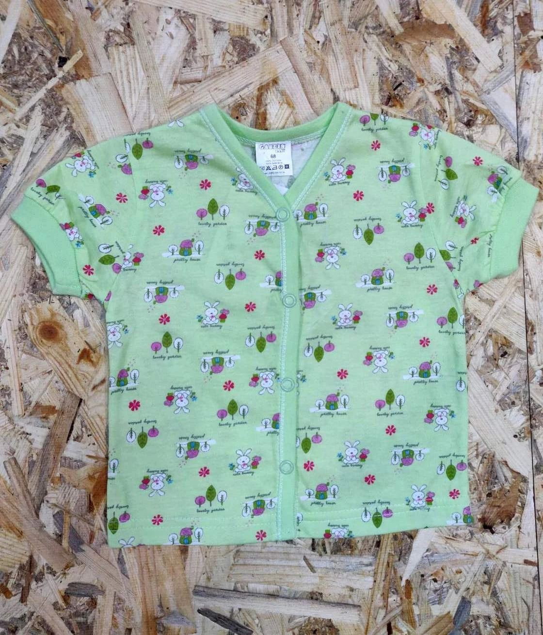 Кофточка с коротким рукавом 17006-03-02 ТМ Garden Baby