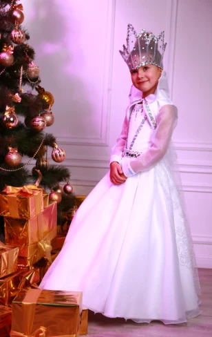 Snow Beauty (Queen) Costume for Girls