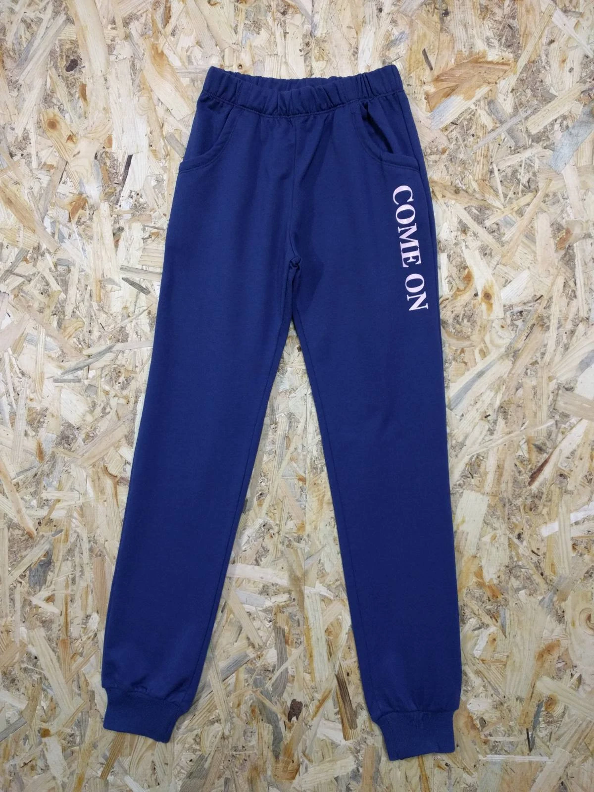 Sports pants for the girl Come On blue, Hungary