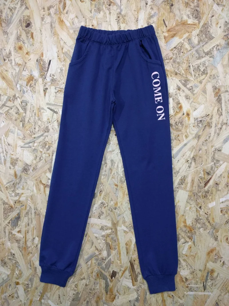 Sports pants for the girl Come On blue, Hungary