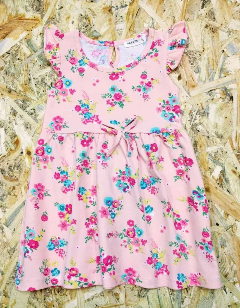 Сукня трикотажне 11147коралл BREEZE GIRL, Туреччина