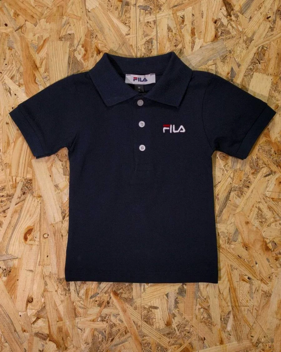 Fila blue polo shirt for boys