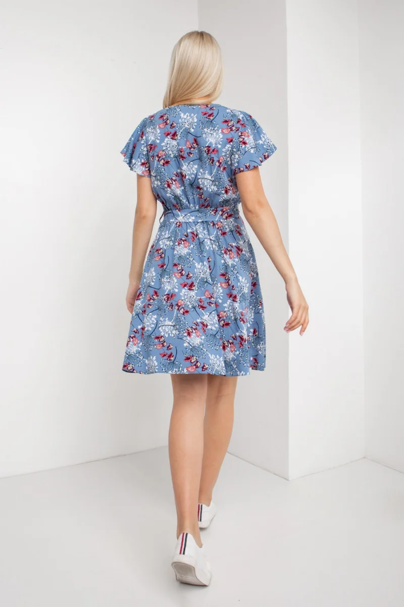Dress Carot Denim Flower