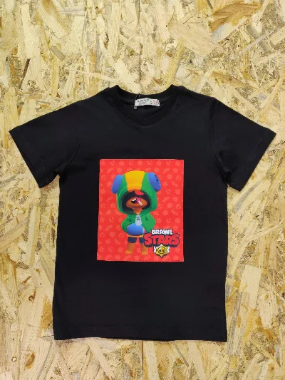 T-shirt BRAWL STARS black 9187